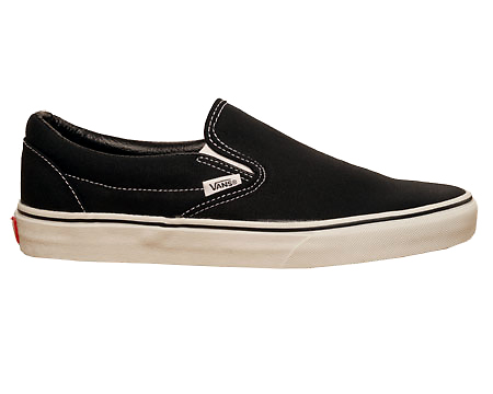 Classic Slip-On Black Trainers