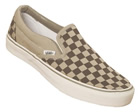 Vans Classic Slip-On Brown/Beige Checkerboard