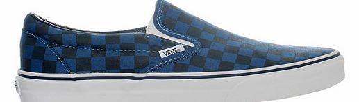Vans Classic Slip-On Dark Blue Checker Canvas