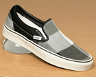 Vans Classic Slip-On Grey/Black Large Check