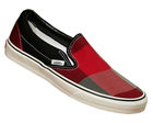 Vans Classic Slip-On Red/Black Large Check