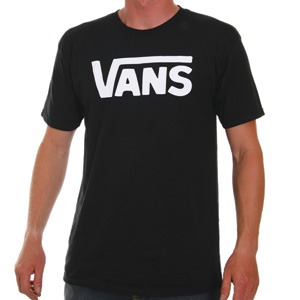 Vans Classic Tee shirt - Black/White