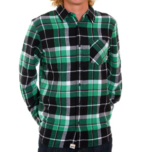 Clockout Flannel shirt - Kelly