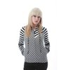 Vans Zip Hoodie - Reversible Check/Stripe (Black)