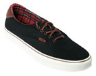 Vans Era 59 Black/White Material Trainers