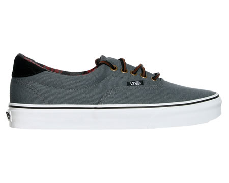 Vans Era 59 Grey/White Canvas Trainers