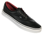 Vans Era Wingtip Black/White Leather Trainers