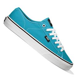 vans Girls Ferris Lo Pro Shoes - Blue/White