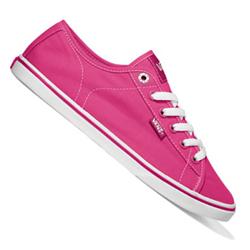 Girls Ferris Lo Pro Shoes - Pink/White
