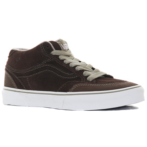 Vans Holder Mid Skate shoe - Brown/White