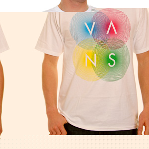 Hypotrochoid Tee shirt - White