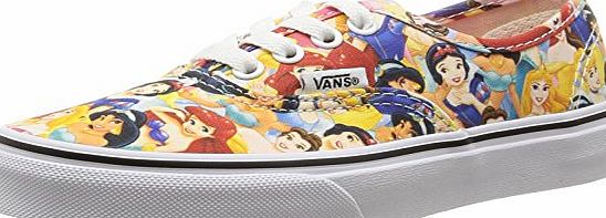 Vans K Authentic Disney, Unisex Kids Low-Top Sneakers, Multicolour (disney/multi Princess),2.5 Child UK, 34 EU
