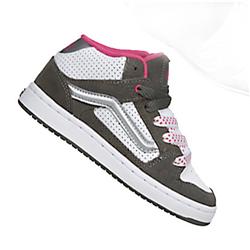 vans Kaylyn Mid Skate Shoes - Grey/White/Pink