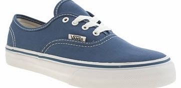 Vans kids vans navy authentic unisex junior