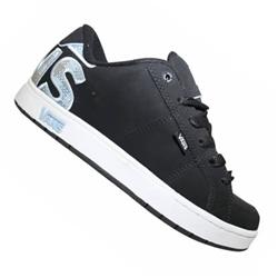 vans Ladies Lynzie Skate Shoes - Black/Dream Blue