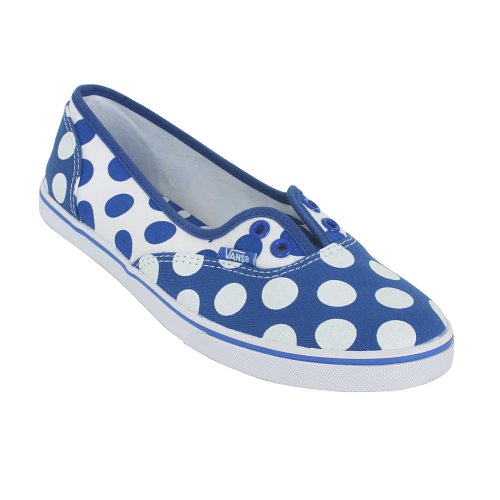 Vans Ladies Vans Authentic Lo Down Shoe Princess Blue / Wht