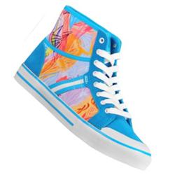 Ladies Wellesley Skate Shoes - (Kimme) Blue