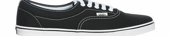 Vans LPE Black/White Canvas Trainers