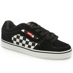 Vans Male Bucky Lasek 4 Checker Suede Upper Skate in Black
