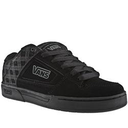 Vans Male Bushnell Nubuck Upper Fashion Large Sizes in Black