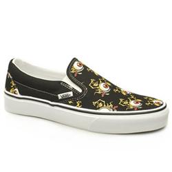 Vans Male Classic Slip Ii Eye Fabric Upper Fashion Trainers in Black