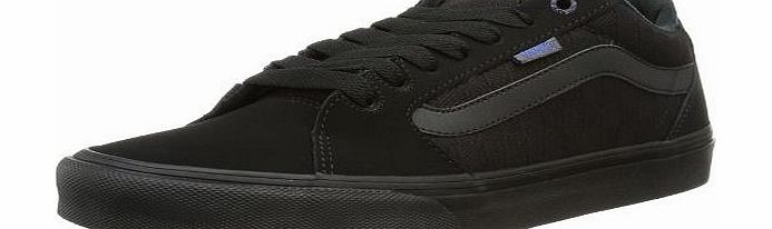 Vans Mens Faulkner Low-Top, Jacquard/Black/Pewter, 7 UK