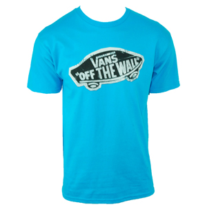 Vans Mens Mens Vans OTW Newsie T-Shirt. Turquoise
