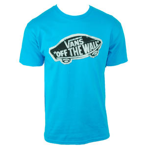 Mens Vans OTW Newsie T-Shirt. Turquoise