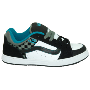 Vans Mens Mens Vans Skink Shoe. Black White Charcoal