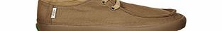 Mens Rata Vulc brown lace-up trainers