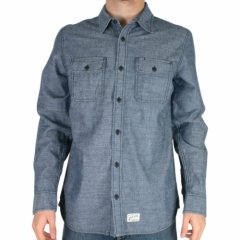 Vans Mens Vans Av Apprentice Shirt Federal Blue