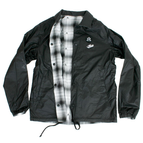 Vans Mens Vans Av Reversible Coach Jacket Black