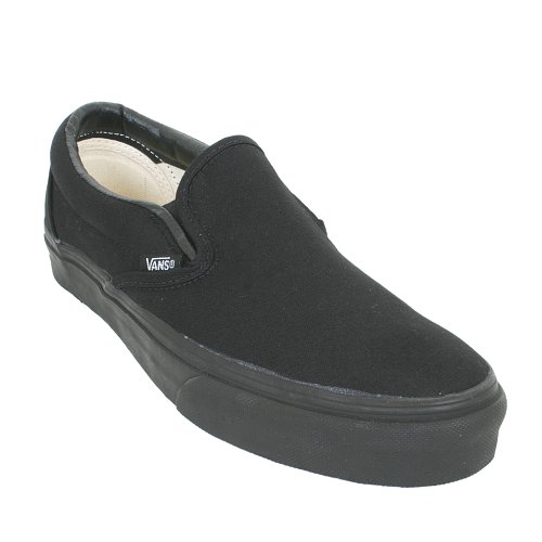 Mens Vans Classic Slip On Blk / Blk
