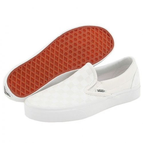 Mens Vans Classic Slip-on Shoe True Wht/true Wht