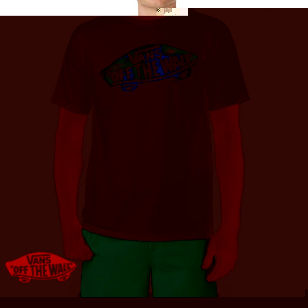 Vans Mens Vans Full Bleed OTW T-Shirt - White