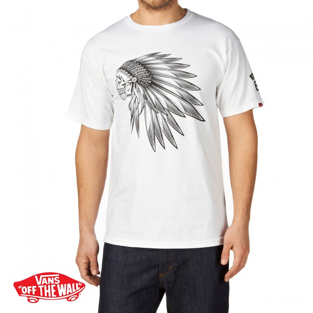Vans Mens Vans Headdress T-Shirt - White