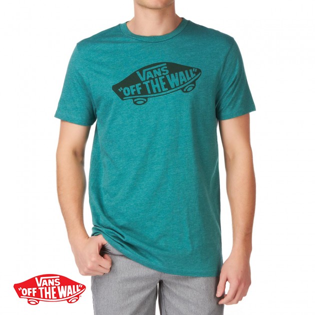 Vans Mens Vans Off The Wall T-Shirt - Green