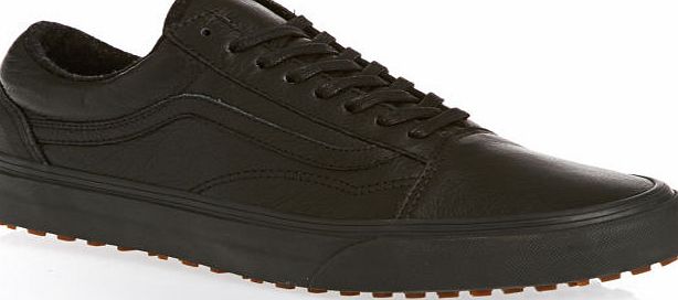 Vans Mens Vans Old Skool Shoes - Black/leather