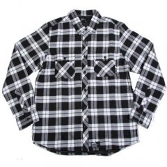 Vans Mens Vans Pilfer Quilted Flannel Shirt White