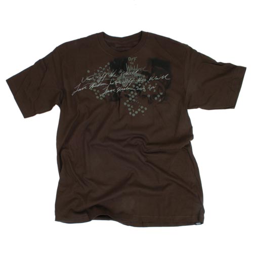 Mens Vans Thoronder Tee Brown