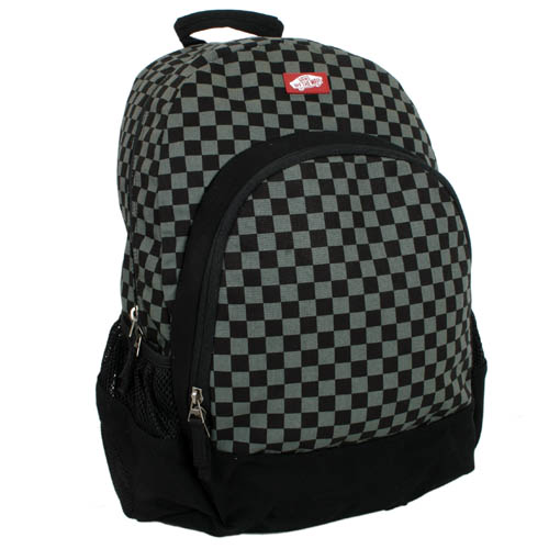 Vans Mens Vans Van Doren Backpack Blk/char Check