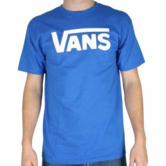 Vans Mens Vans Vans Classic Tee Royal/white