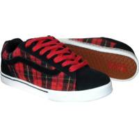 Vans NO SKOOL SHOES BLACK/TARTAN PLAID
