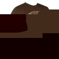 OFF THE WALL T-SHIRT BROWN