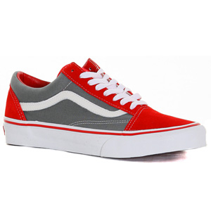 Old Skool Skate shoe - Red/Grey