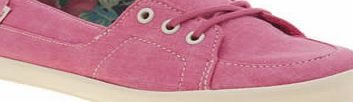 Vans Pink Palisades Vulc Washed Trainers