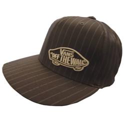 vans Pinstripe Flexfit Cap - Black