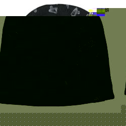 Slim OTW Beanie - Black Gravel