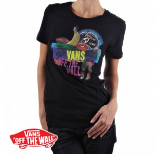 Vans T-Shirts - Vans Bitesize T-Shirt - Onyx