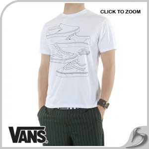 Vans T-Shirts - Vans By Numbers T-Shirt - White